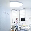 ISOLED LED Deckenleuchte DN1000 PHASE, IP44, Ø 100cm, 80/100W (multi) 2700-4000K (CCT-Switch) 12000lm 100°, UGR<19, dimmbar, weiß