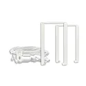 bracket HALON Z65, white