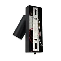 ISOLED LED Leseleuchte, 4,5W, 3000K, 270lm, mit USB-A und USB-C Ladebuchse, schwarz