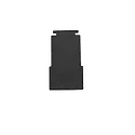 ISOLED end cap TRACK48 FLAT H25 2 pcs., with cover, black