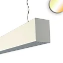 LED Pendelleuchte PROLAMP40ID, IP42, 150cm, 68W, CCT (2200-6000K) + 2700K 6710lm 110°, CRi 93, Zigbee + SYS-PRO dimmbar