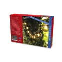 Konstsmide LED Partylichterkette GLOBE, 10-flammig, System-Erweiterung, 15W, 1850K, IP44, dimmbar, schwarz, Lichtfarbe bernstein