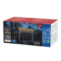 Konstsmide LED Lichtervorhang GLOBE, 200 LED, Bogenform, 6W, 2500K, IP44, weiß, Lichtfarbe warmweiß