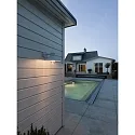 outdoor wall luminaire VEGA with shade E27 IP54, white dimmable