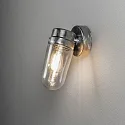 Konstsmide outdoor wall luminaire VEGA without shade E27 IP54, galvanised dimmable