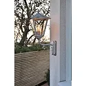 Konstsmide Wandleuchte BENU UP, E27 max. 100W, Stahl galvanisiert / Rauch-Acrylglas