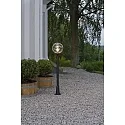 Wegeleuchte ORION, E27 max. 60W, Schwarz, Aluminium / Acrylglas klar