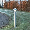 Wegeleuchte HEIMDAL, E27 max. 60W, Schwarz, Aluminium / Opalglas