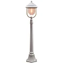 Wegeleuchte PARMA, E27 max. 75W, Weiß, Aluminium / Acrylglas klar