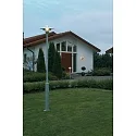Konstsmide Außen-Wandleuchte MODENA UP BIG, E27 max. 60W, Stahl galvanisiert / Klarglas