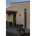 Konstsmide wall luminaire CARPI E27 IP44, black dimmable