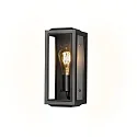 glass for CARPI E27 IP44, black dimmable
