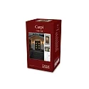 outdoor wall luminaire CARPI E27 IP44, brass, black dimmable