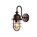 Konstsmide outdoor wall luminaire CERIGNOLA  E27 IP44, rust dimmable