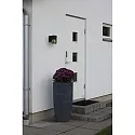 Outdoor Wandleuchte PISTOIA, E27, IP54, dimmbar, schwarz