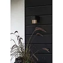 Outdoor Wandleuchte PISTOIA, E27, IP54, dimmbar, schwarz