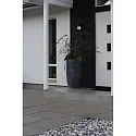 Outdoor Wandleuchte PISTOIA, E27, IP54, dimmbar, schwarz
