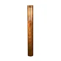 Outdoor Wegeleuchte PISTOIA, 95cm, E27, IP54, dimmbar, rost