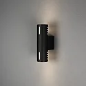 Konstsmide outdoor wall luminaire CUNEO UP/DOWN E27 IP54, black dimmable