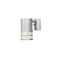 Outdoor wall spot MODENA DOWN, with opening for lateral light component, GU10 max. 35W, galvanised steel / clear acrylic glass