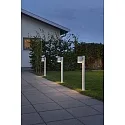 Konstsmide Wegeleuchte MODENA mit Pfahl, GU10 max. 35W, Weiß, Aluminium / Acrylglas klar