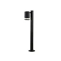 Konstsmide Wegeleuchte MODENA mit Pfahl, GU10 max. 35W, schwarz, Aluminium / Acrylglas klar