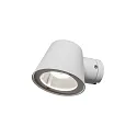 Konstsmide Outdoor wall luminaire TRIESTE, GU10 max. 35W, white aluminium / clear acrylic glass