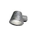 Konstsmide Outdoor wall luminaire TRIESTE, GU10 max. 35W, galvanised steel / clear acrylic glass