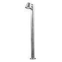 Konstsmide Path luminaire TRIESTE with pole, GU10 max. 35W, galvanised steel / clear acrylic glass