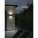 Konstsmide LED Außenwandleuchte MODENA UP&DOWN, 2x4W, IP44, Glas, weiß