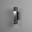 Konstsmide outdoor wall luminaire UDINE IP44, black 