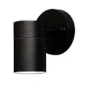 Außen-Wandleuchte MODENA, GU10 max. 35W, Schwarz, Aluminium / Klarglas