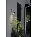 Konstsmide Außen-Wandspot MODENA, schwenkbar, GU10 max. 7W, Lichtkegel 105°, Edelstahl 304 / Klarglas