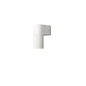 Außenwandleuchte TEMI, Down, IP54, GU10, Aluminium / Klarglas, weiß