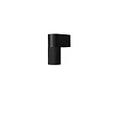 outdoor wall luminaire TEMI down, cylindrical GU10 IP54, black dimmable