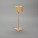 Konstsmide LED Akku-Tischleuchte CAPRI USB, eckig, 2,2W, 2700/3000K, 10-180lm, dimmbar, sand