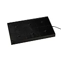 Konstsmide Ladestation CHARGER für Konstsmide Akkuleuchten, 6-fach, inkl. Netzteil + Ebenen-Verbindern, IP20, schwarz