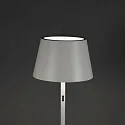 Konstsmide Outdoor LED Akku Stehleuchte PROMEZIA, IP54, 10W RGB + 2700/3000/4000K 600lm, mit Touch-Dimmer, weiß
