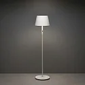 Konstsmide Outdoor LED Akku Stehleuchte PROMEZIA, IP54, 10W RGB + 2700/3000/4000K 600lm, mit Touch-Dimmer, weiß