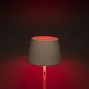 Konstsmide Outdoor LED Akku Stehleuchte PROMEZIA, IP54, 10W RGB + 2700/3000/4000K 600lm, mit Touch-Dimmer, weiß
