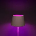 Konstsmide Outdoor LED Akku Stehleuchte PROMEZIA, IP54, 10W RGB + 2700/3000/4000K 600lm, mit Touch-Dimmer, weiß