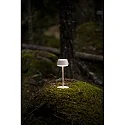 Outdoor LED Akku-Tischleuchte LYON, IP54, 2700 / 3000 / 4000K / RGB, mit USB-Port + Touch-DImmer, terracotta