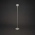 battery floor lamp NICE square, with USB connection, CCT Switch, with touch dimmer IP54, rust dimmable