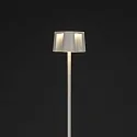 battery floor lamp NICE square, with USB connection, CCT Switch, with touch dimmer IP54, rust dimmable