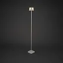 battery floor lamp NICE square, with USB connection, CCT Switch, with touch dimmer IP54, rust dimmable
