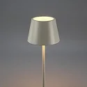 battery floor lamp POMEZIA MEDIUM USB IP54, white dimmable