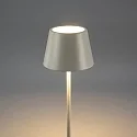 battery floor lamp POMEZIA MEDIUM USB IP54, white dimmable