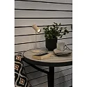 Konstsmide battery table lamp MULTI 3in1 IP54, sand coloured dimmable