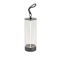 LED Akku-Tischleuchte EDISON S USB, 1W, 2700K, 10-100lm, IP54, dimmbar, anthrazit