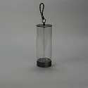 Konstsmide battery table lamp EDISON S USB IP54, anthracite dimmable